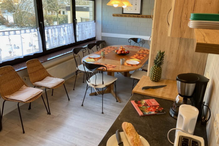 Kaiserhof Ferienwohnungen Westerwald - Appartement AMSTERDAM - Essbereich