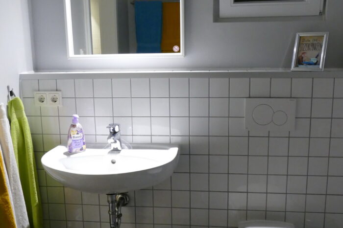 Kaiserhof Ferienwohnungen Westerwald - Appartement LONDON - Bad