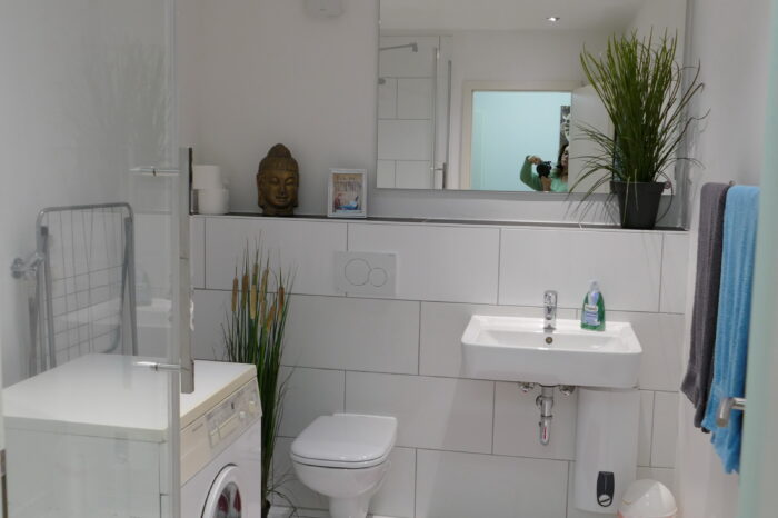 Kaiserhof Ferienwohnungen Westerwald - Appartement PARIS - Ansicht Bad 1